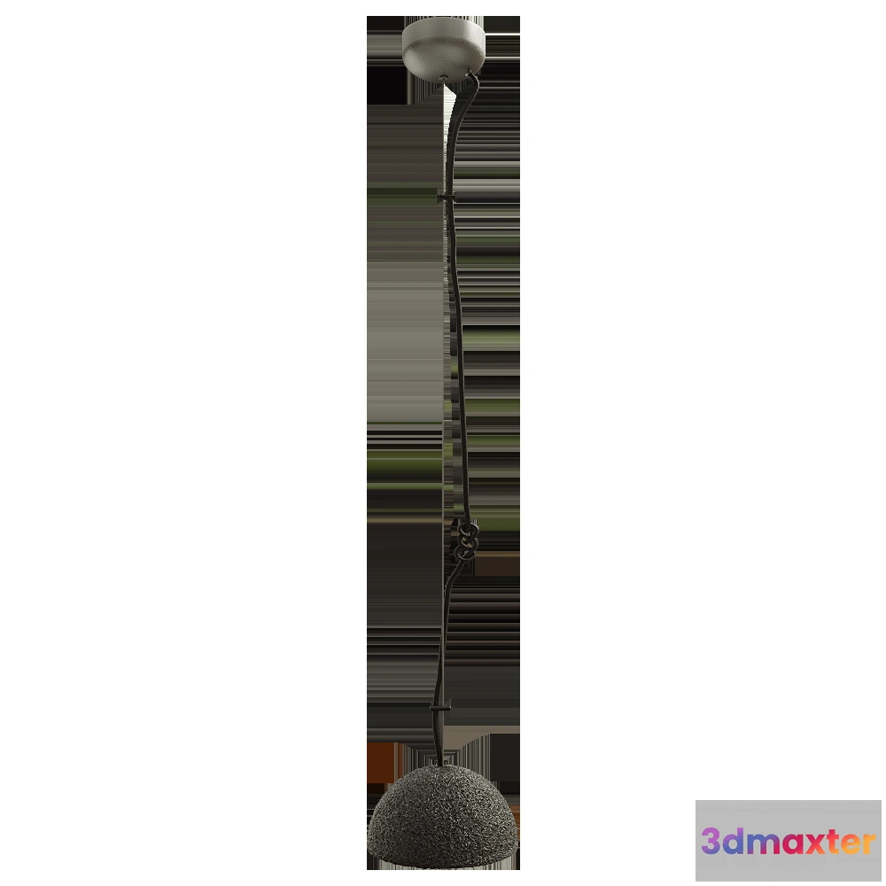 1650092 - mammalampa - Pendant lamp The Duchess Black Small 3D Max