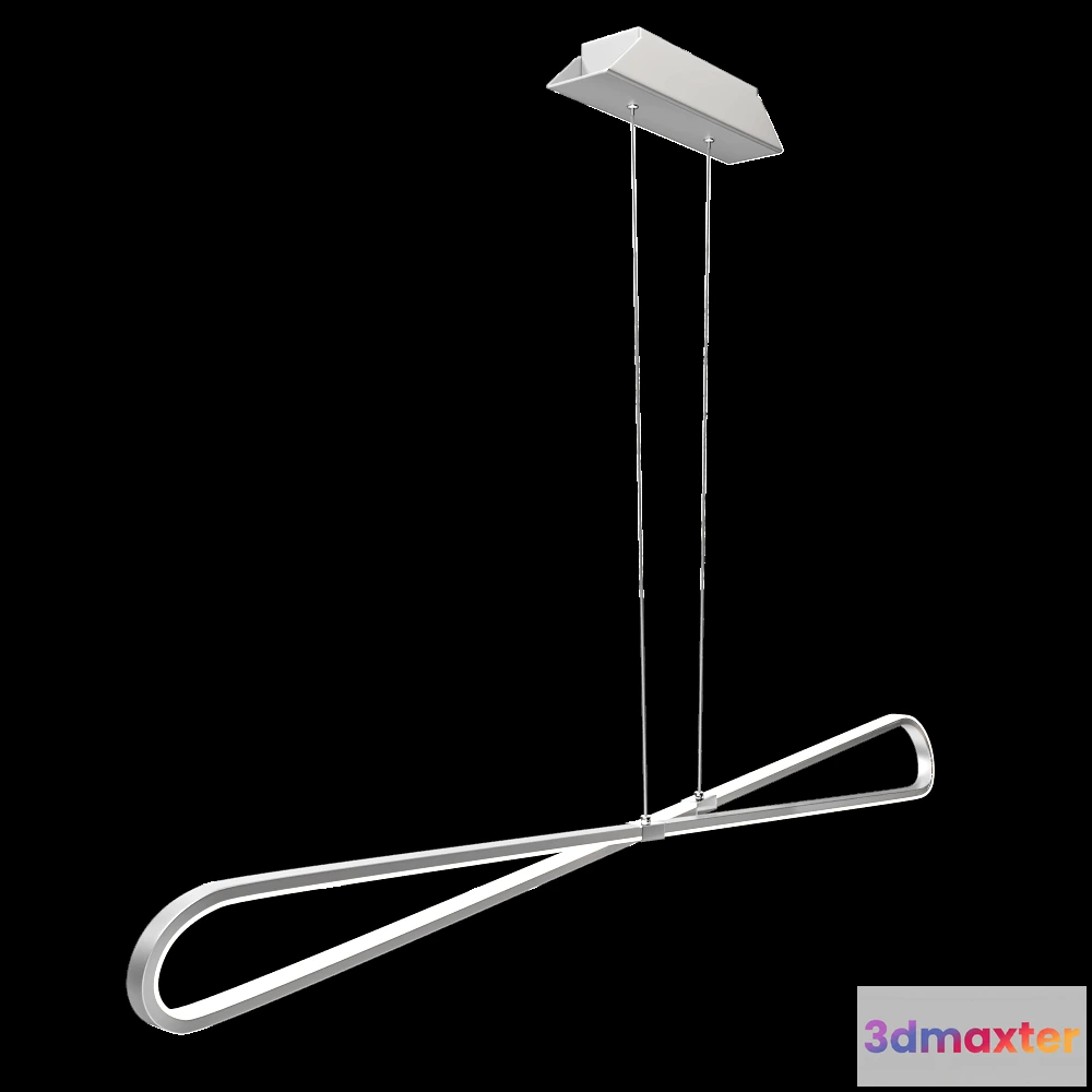 1650166 - Mantra - Hanging chandelier Bucle 5870 3D Max