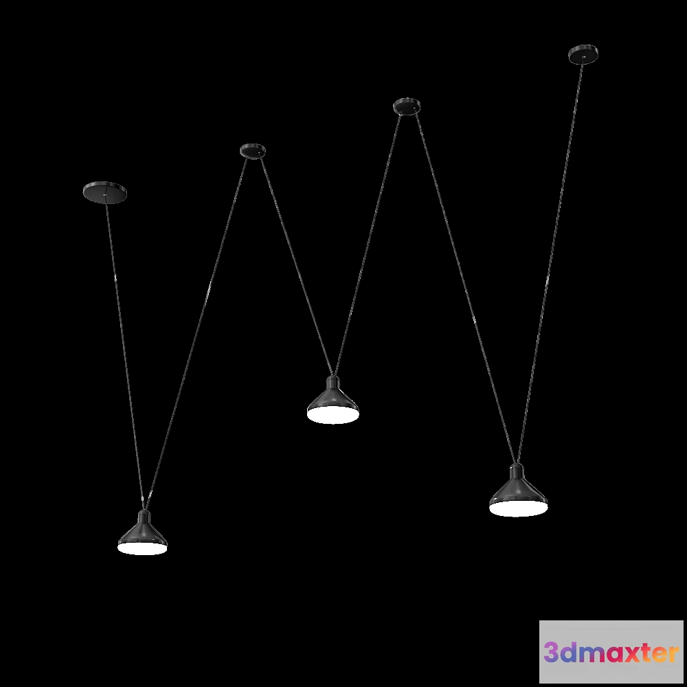 1650238 - Mantra - Pendant lamp Antares 7311 3D Max
