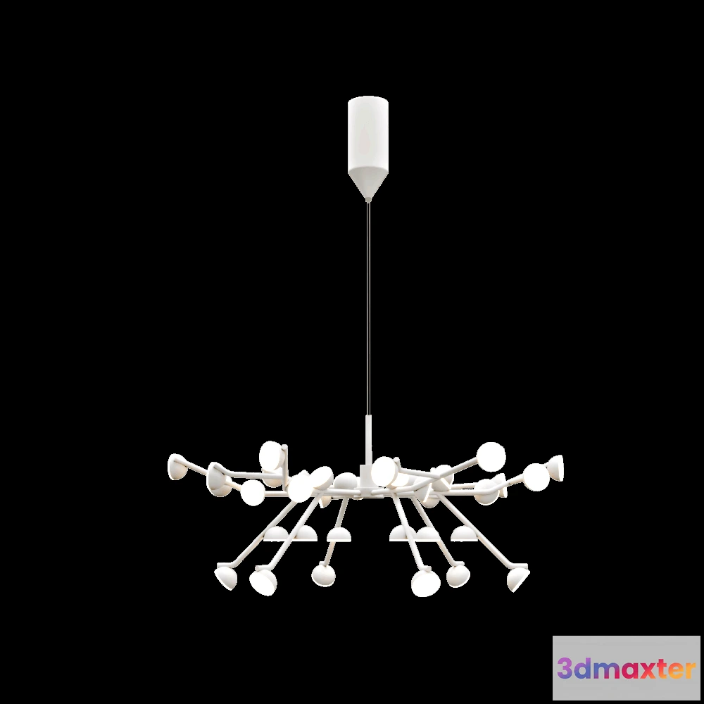 1650260 - Mantra - Hanging chandelier 6260 3D Max