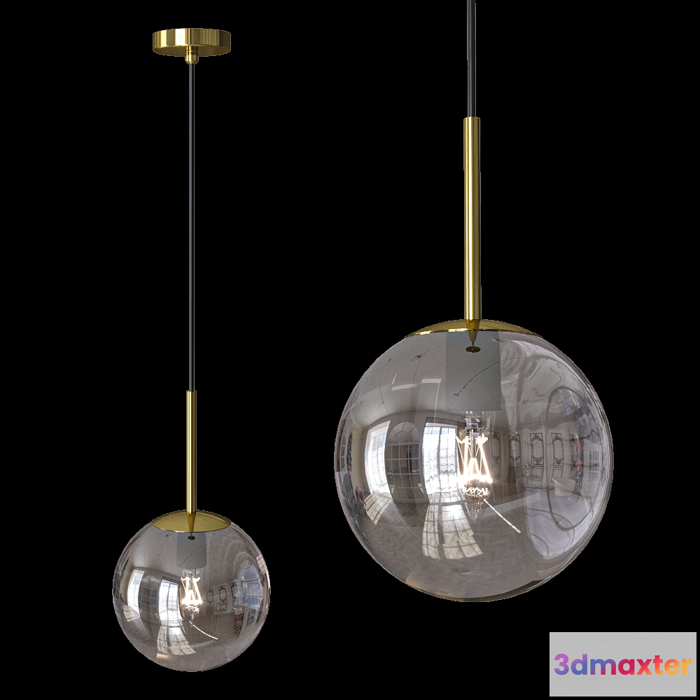 1650440 - Markslojd - Pendant lamp DIONE 1L 3D Max
