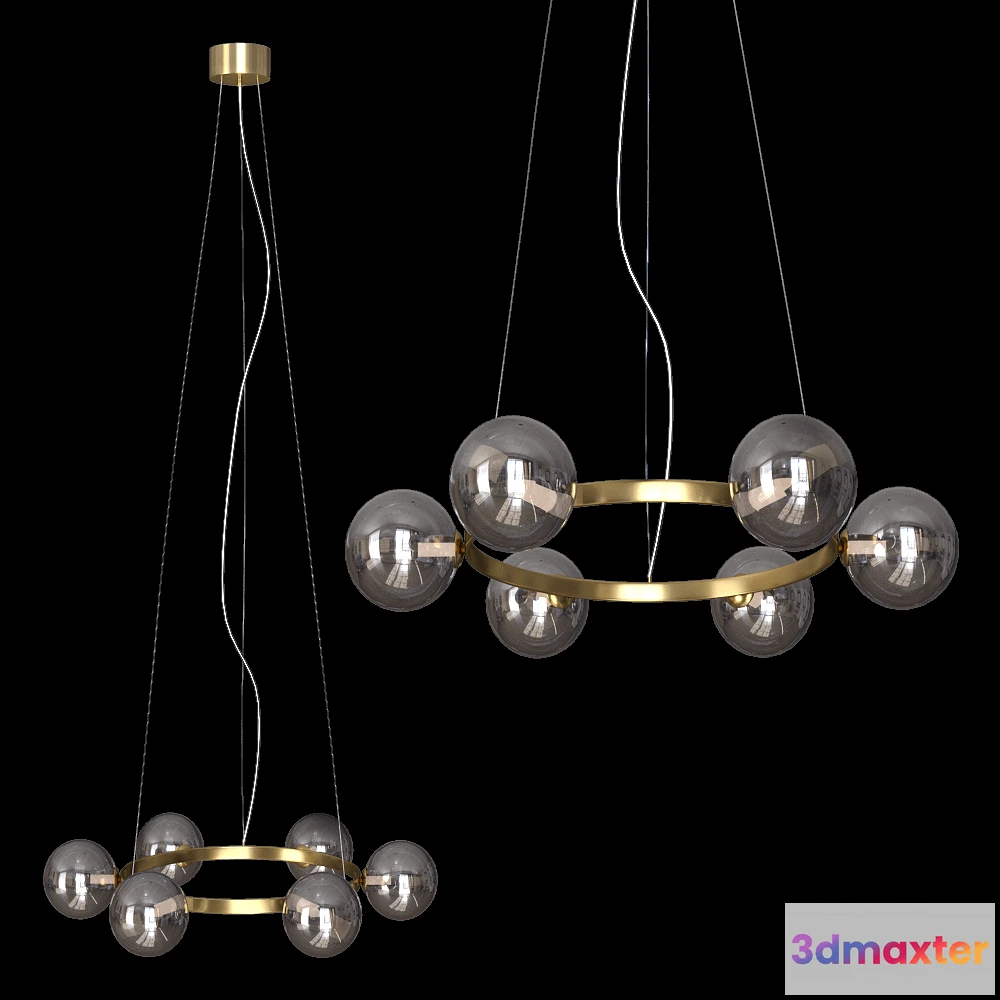 1650448 - Markslojd - Pendnat lamp CIRCLE 3D Max