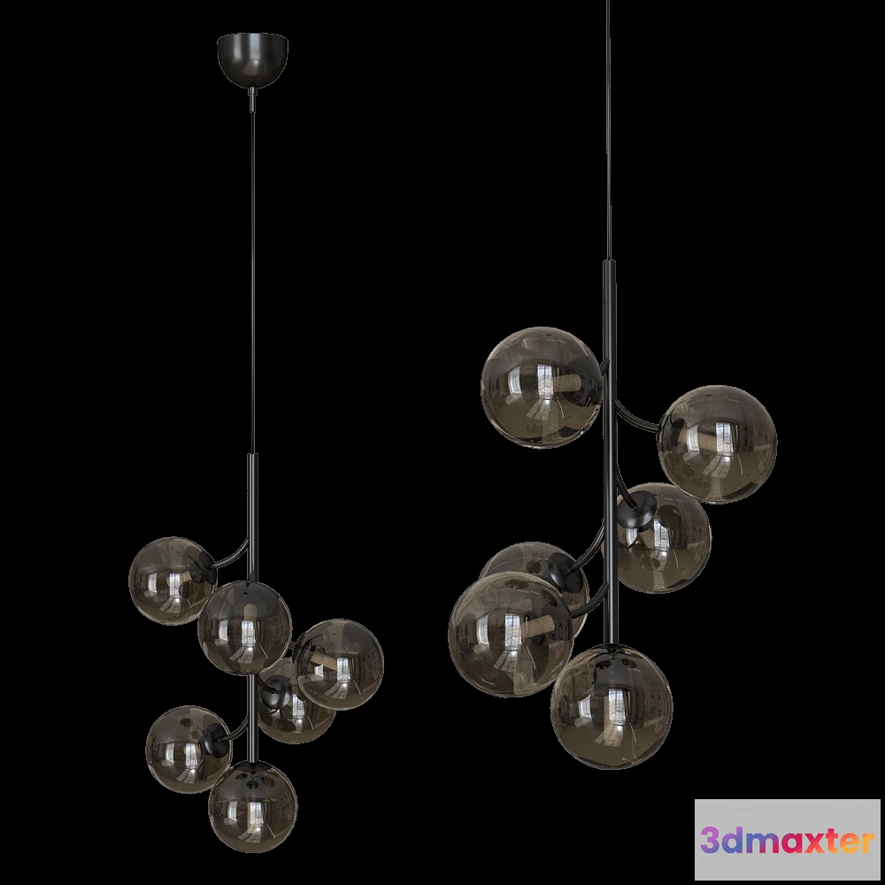 1650454 - Markslojd - Pendant lamp CALLISTO 6L 3D Max