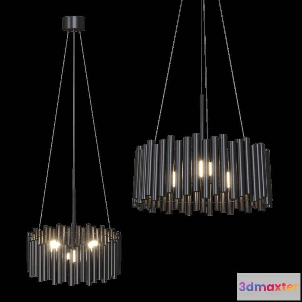 1650458 - Markslojd - Pendant lamp LEVEL 3L 3D Max