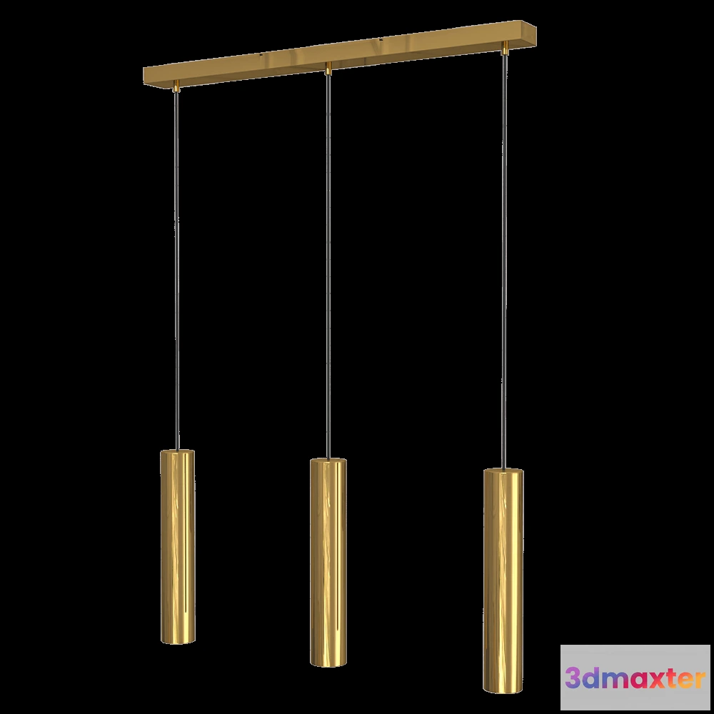 1650472 - Markslojd - Pendant RUBEN GOLD 3L 3D Max