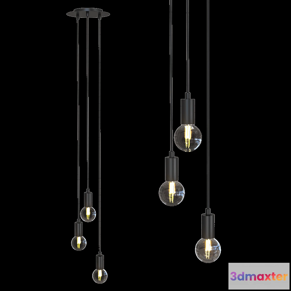 1650486 - Markslojd - Pendant lamp Sky 3L 3D Max