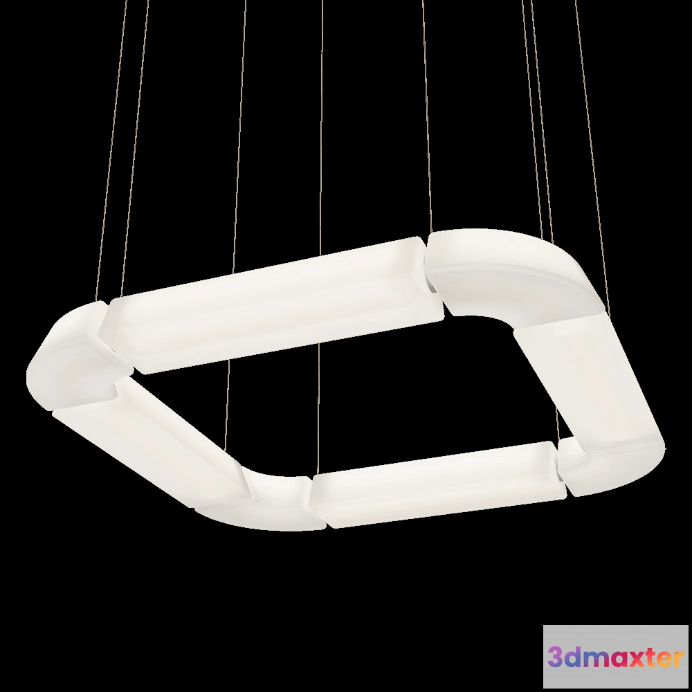 1650498 - Martinelli Luce - Pendant lamp Circular pol xxl 3D Max