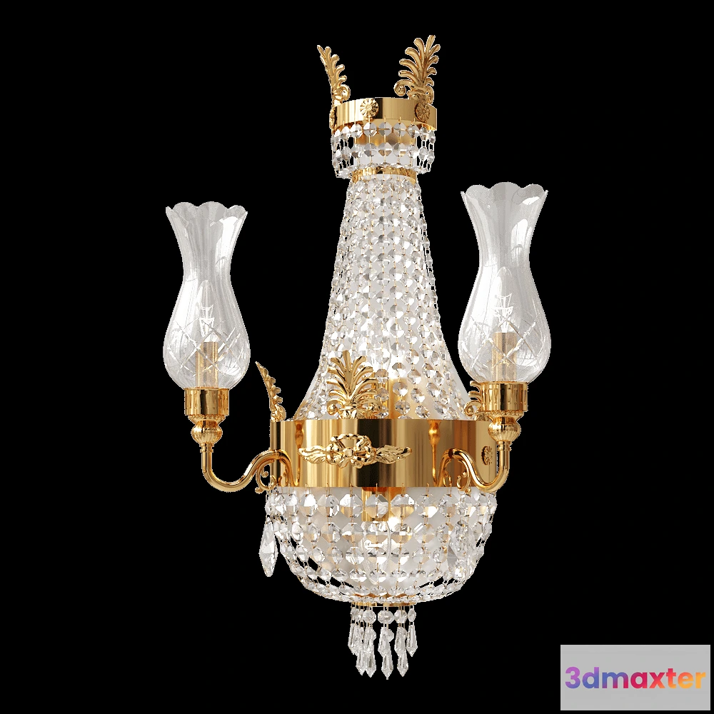 1650524 - Masiero - Wall lamp VE 827 A2+2 3D Max