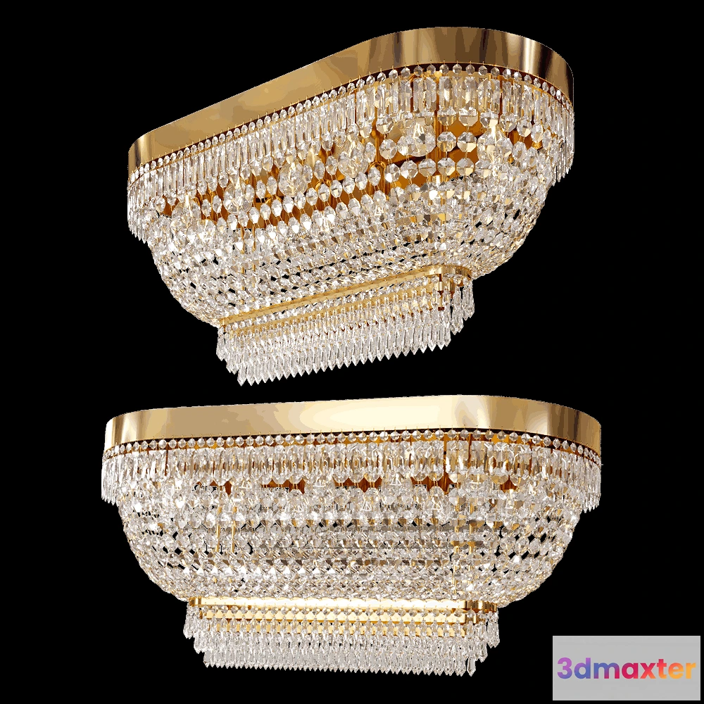 1650540 - Masiero - Chandelier VE 820 PL12+2 3D Max