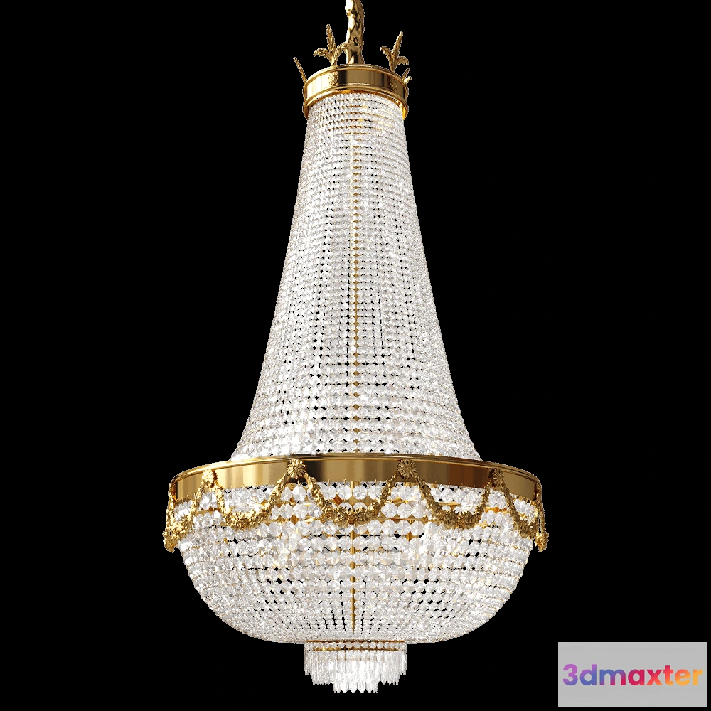 1650544 - Masiero - Chandelier VE 818-18 3D Max