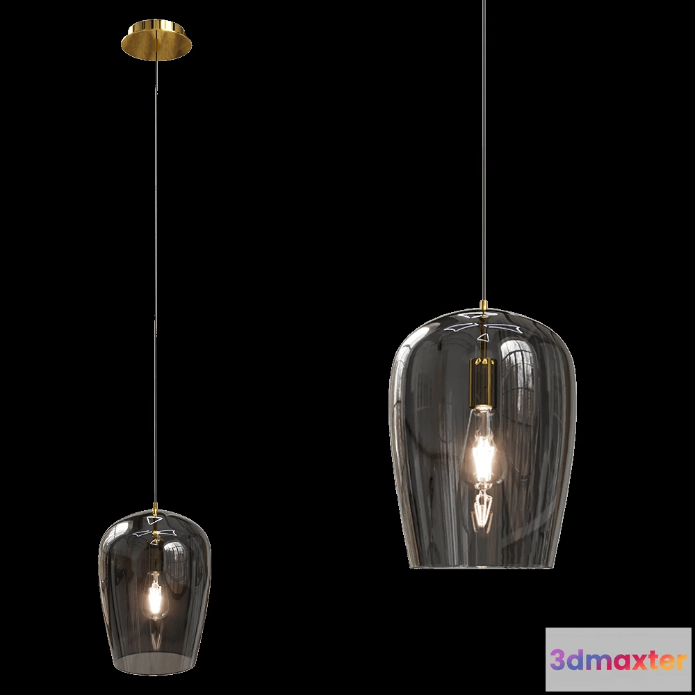 1650564 - Maxlight - Pendant lamp Zimba P0301 3D Max