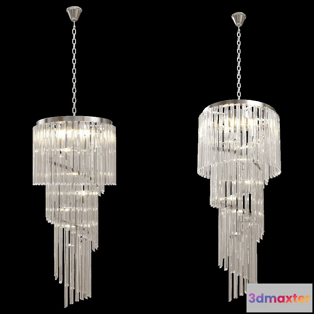 1650588 - Maxlight - Chandelier Gamma P0292 3D Max