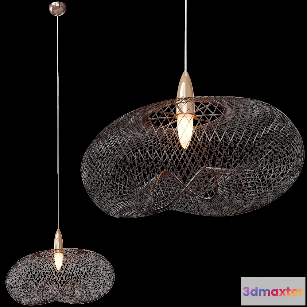 1650598 - Maxlight - Pendant lamp Breezy P0444 3D Max