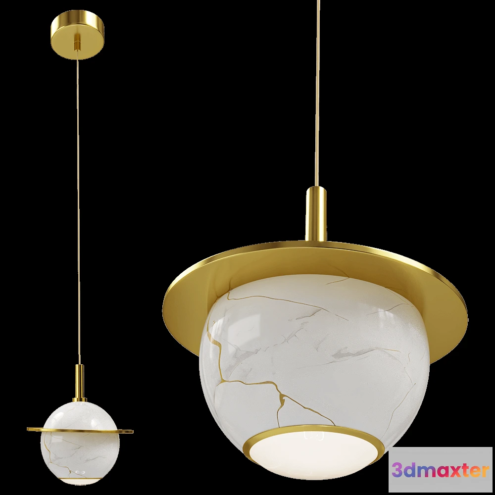 1650656 - Maxlight - Pendant lamp Uranos P0413 3D Max