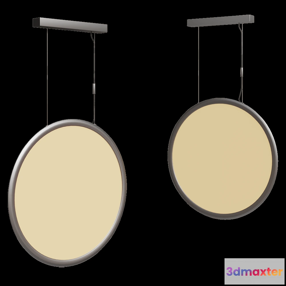 1650664 - Maxlight - Pendant lamp Discovery Vertical 3D Max