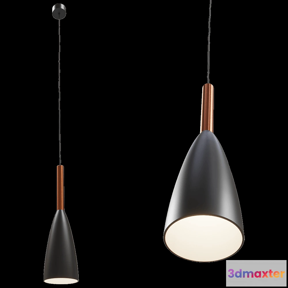 1650696 - Maxlight - Pendant lamp Soft P0146 3D Max