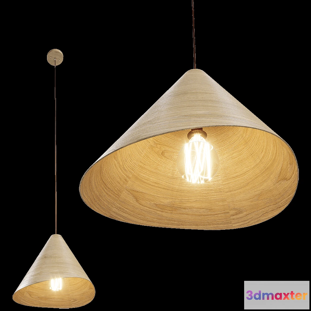 1650706 - Maxlight - Pendant lamp Sakura P0547 3D Max