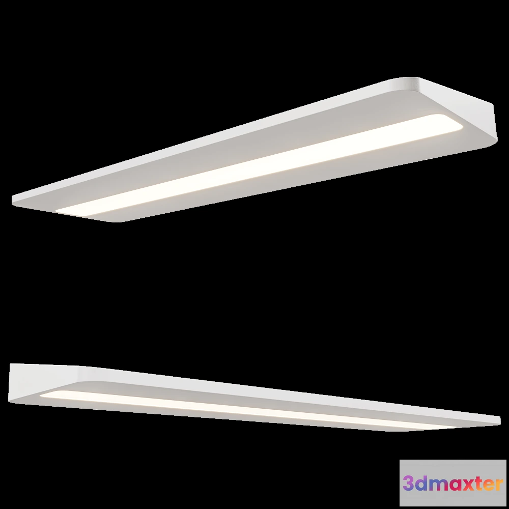 1650712 - Maxlight - Ceiling lamp Shelf W0213 3D Max