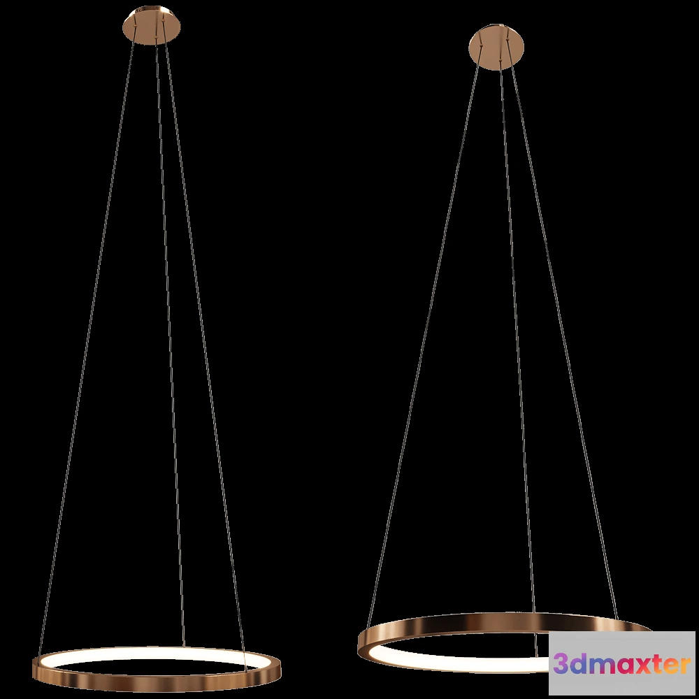1650714 - Maxlight - Pendant lamp Queen P0243 3D Max
