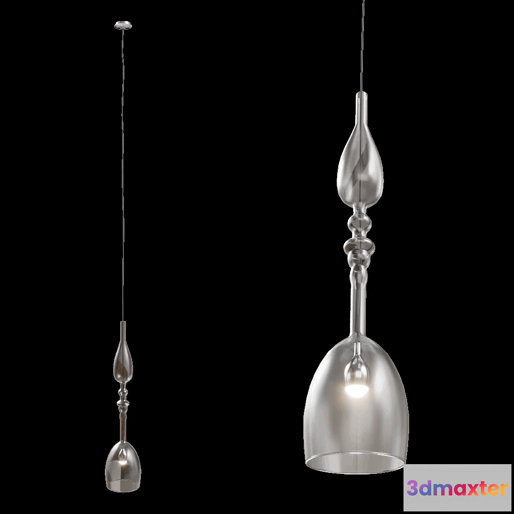 1650722 - Maxlight - Pendant lamp Murano C P0247 3D Max