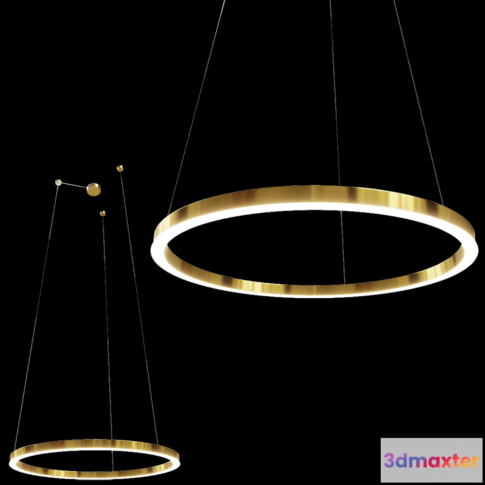 1650752 - Maxlight - Pendant lamp Luxury P0370D 3D Max