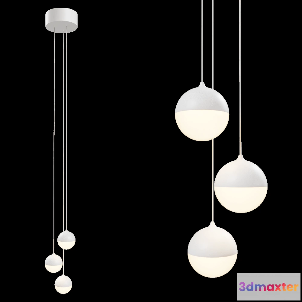 1650780 - Maxlight - Pendant lamp Jupiter P0186 3D Max