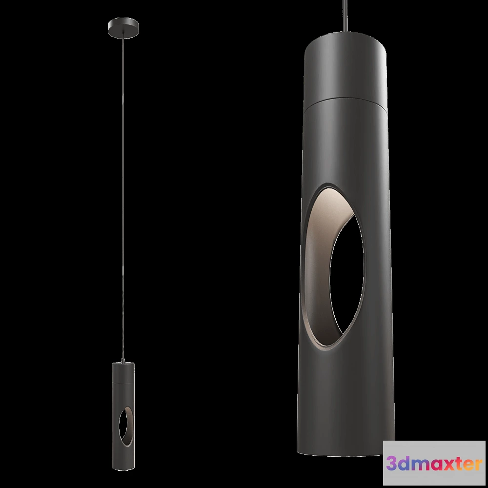 1650782 - Maxlight - Pendant lamp Golden P0176 3D Max