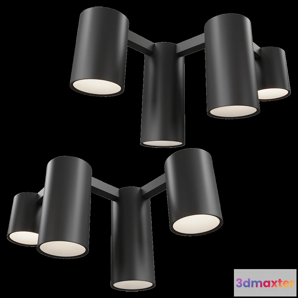 1650814 - Maxlight - Ceiling lamp Laxer C0227 3D Max