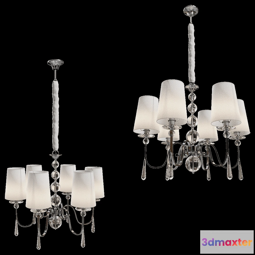 1650824 - Maxlight - Chandelier Charlotte P0109 3D Max