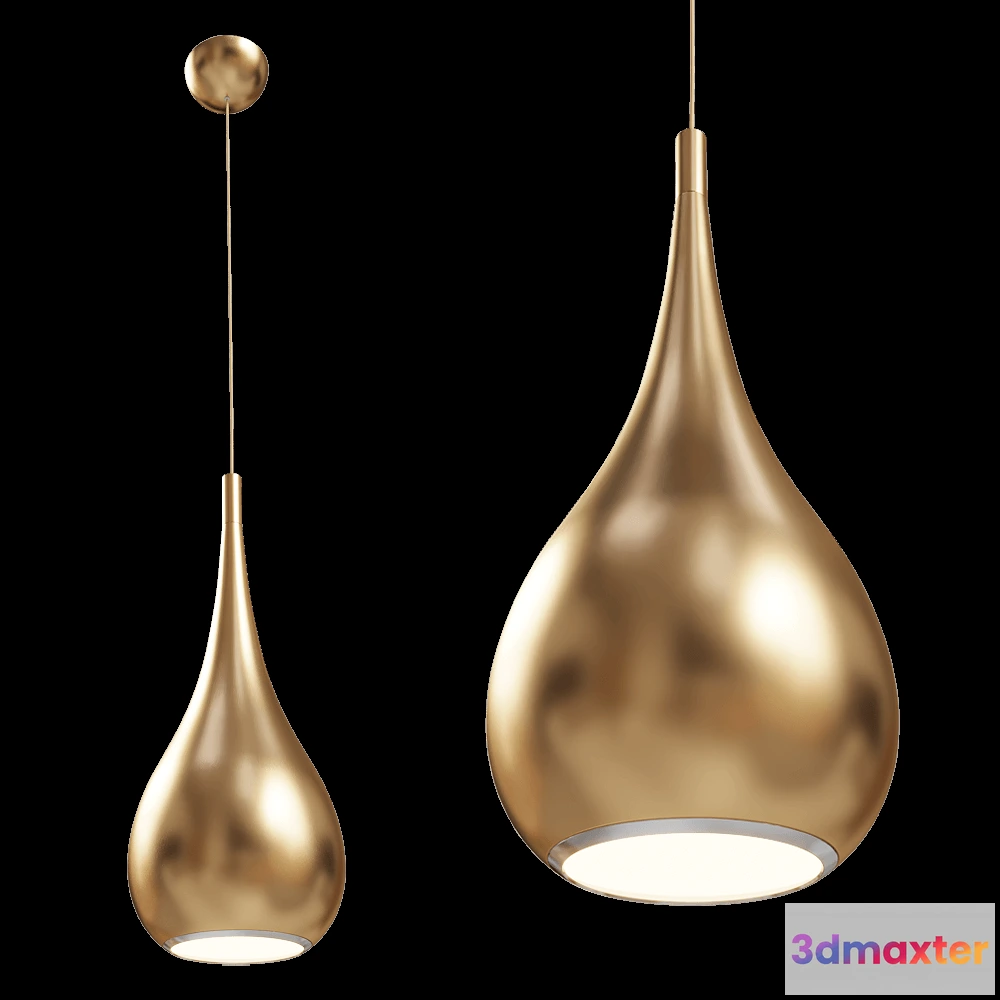 1650826 - Maxlight - Pendnat lamp Drop P0436 3D Max