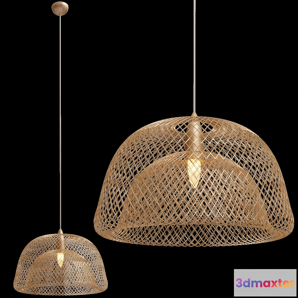 1650842 - Maxlight - Pendant lamp Breezy P0443 3D Max