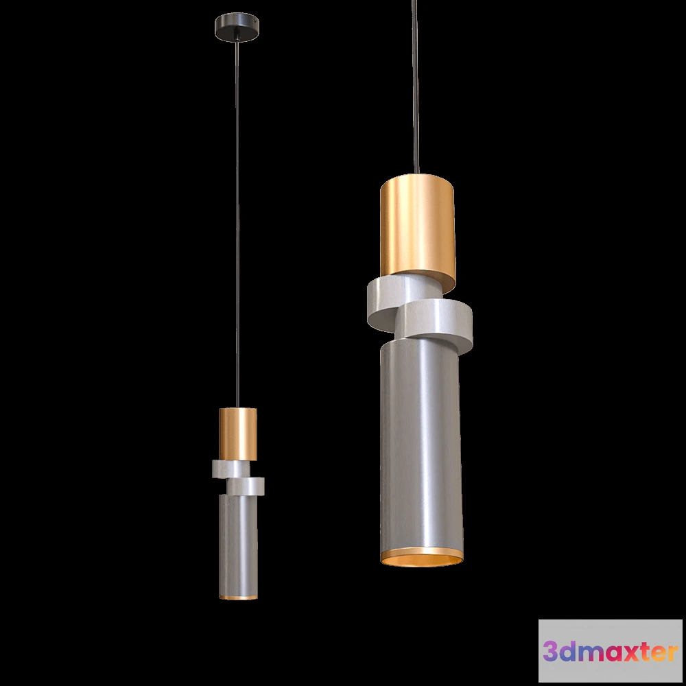 1650846 - Maytoni - Pendant lamp Palette MOD303PL-01CFL3 3D Max