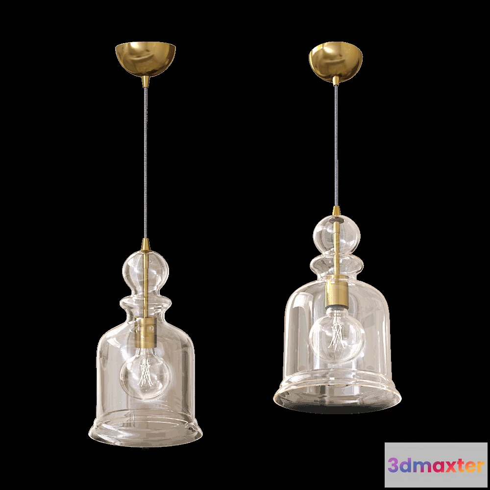 1650850 - Maytoni - Pendant lamp Tone P002PL-01BZ 3D Max