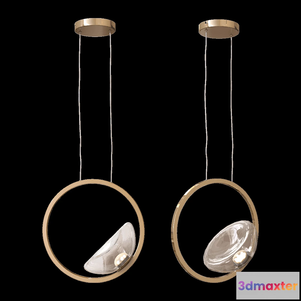 1650856 - Maytoni - Pendant lamp Moon MOD327PL-L5BS3K 3D Max