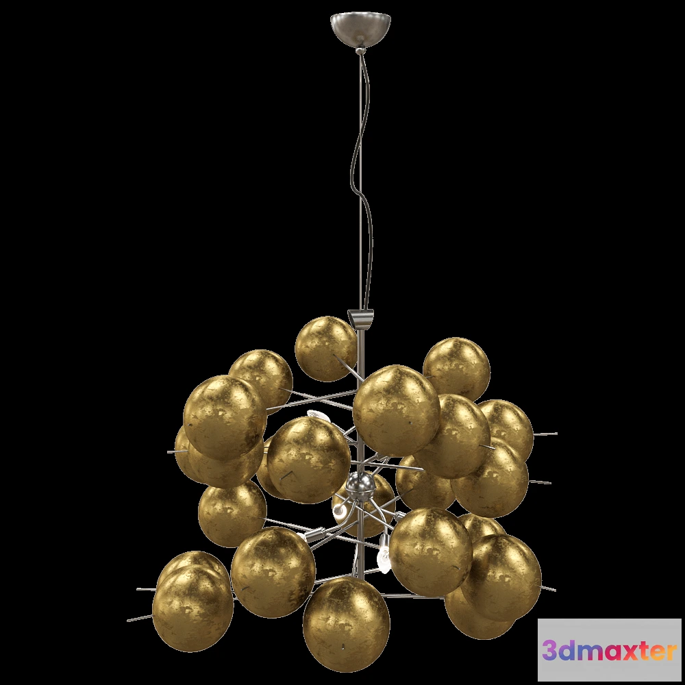1650900 - Metal Lux - Pendant lamp Atom 3D Max
