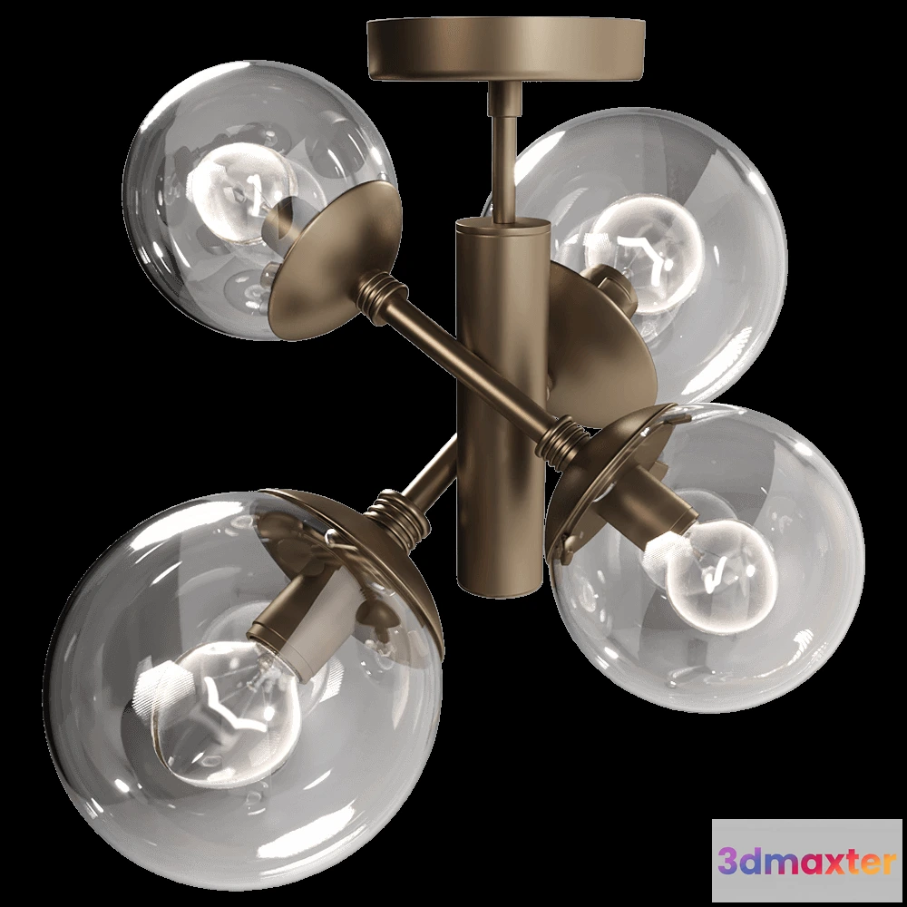 1650910 - Metal Lux - Pendant lamp Global 3D Max