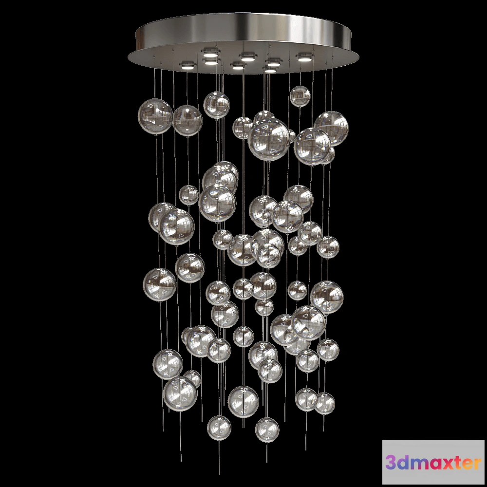 1650914 - Metal Lux - Pendant lamp Bolero 3D Max