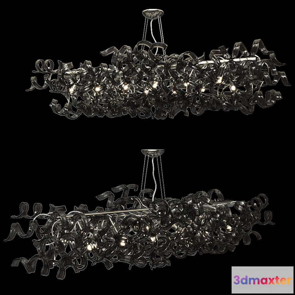 1650922 - Metal Lux - Pendant lamp Astro 206.540 3D Max