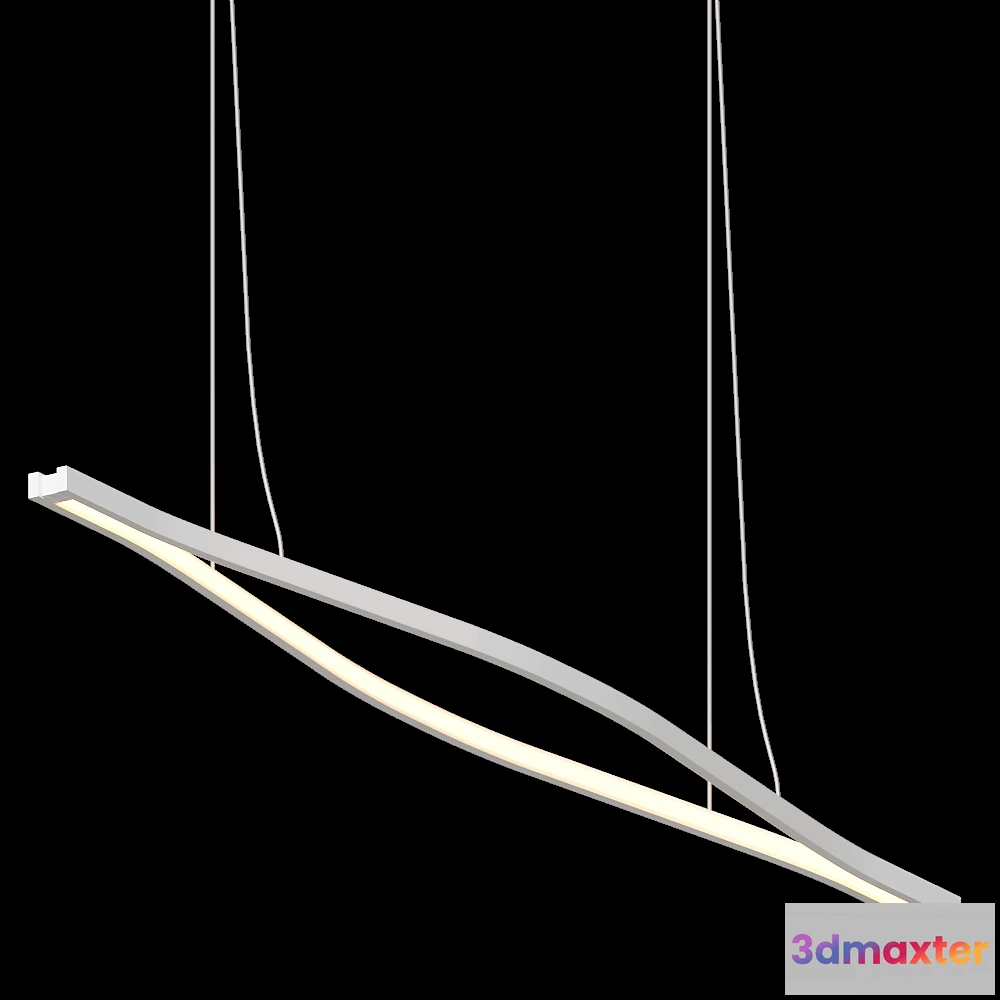 1650954 - MODO LUCE SRL - Ceiling lamp Galileo Longue 3D Max