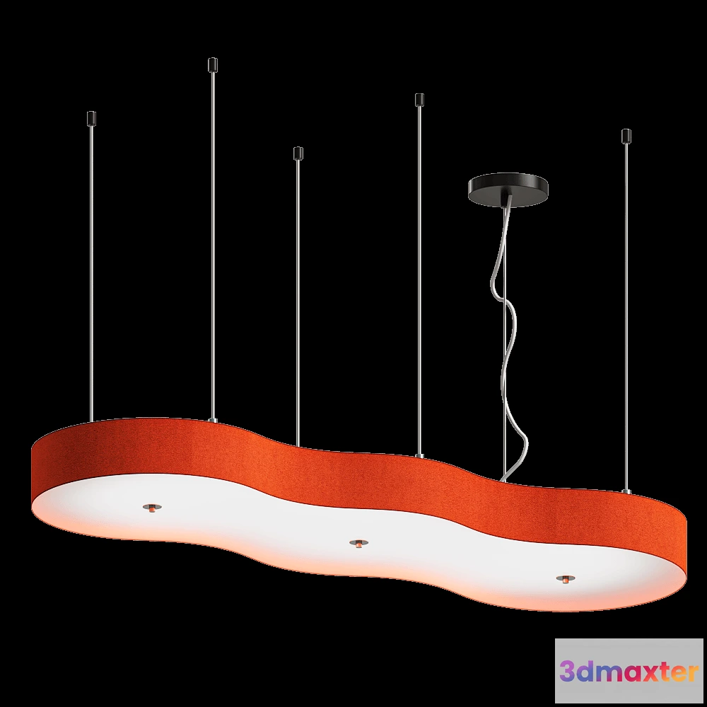 1650962 - MODO LUCE SRL - Pendant lamp Ottovolante 3D Max