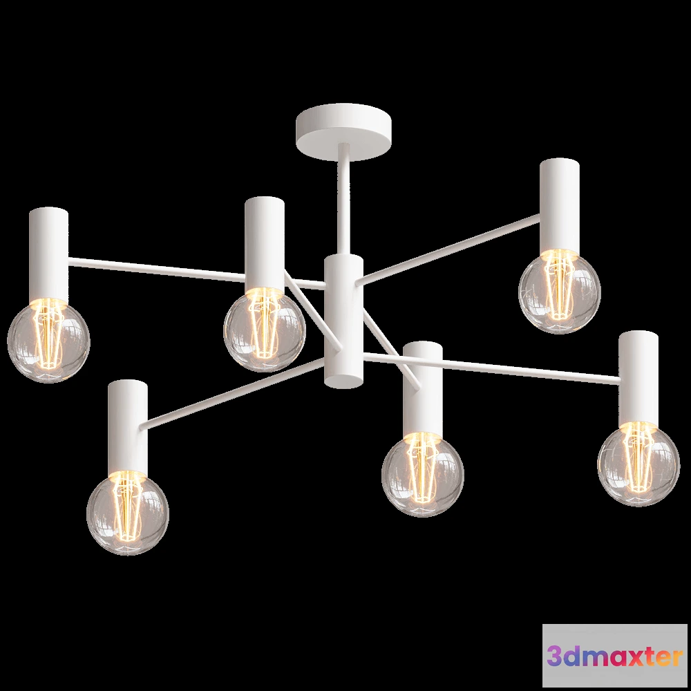 1650972 - MODO LUCE SRL - Chandelier 6XE27 3D Max