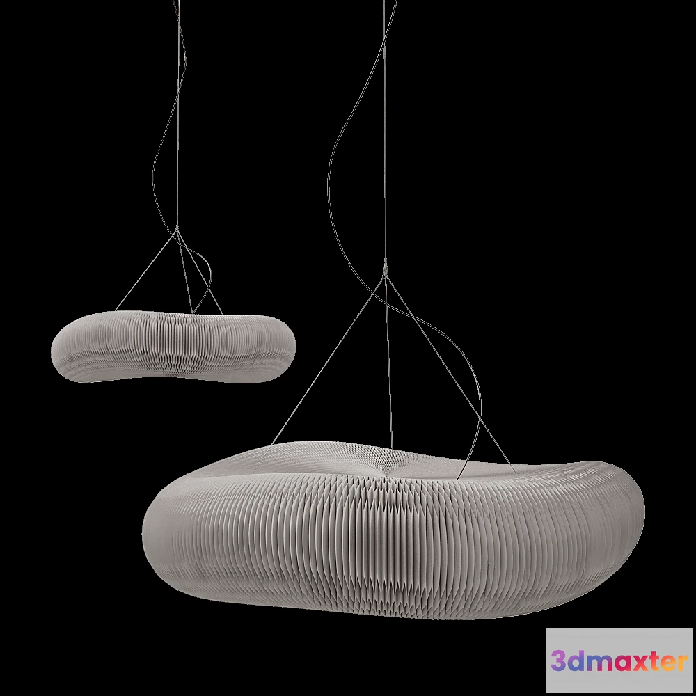 1651012 - Molo - Pendant lamp Cloud Medium Metric 3D Max