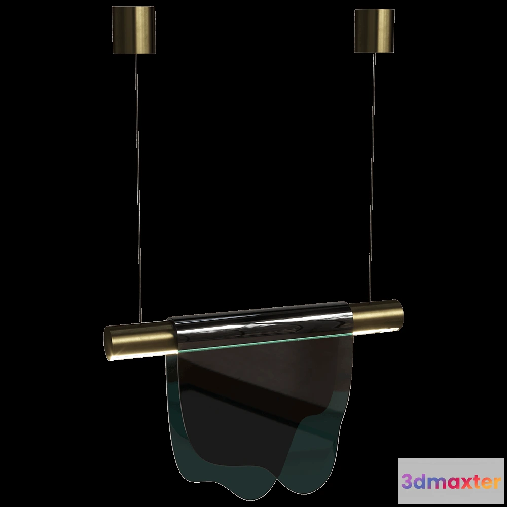 1651024 - Monotropa - Pendnat lamp AVALANCHE medium 1pcs 3D Max