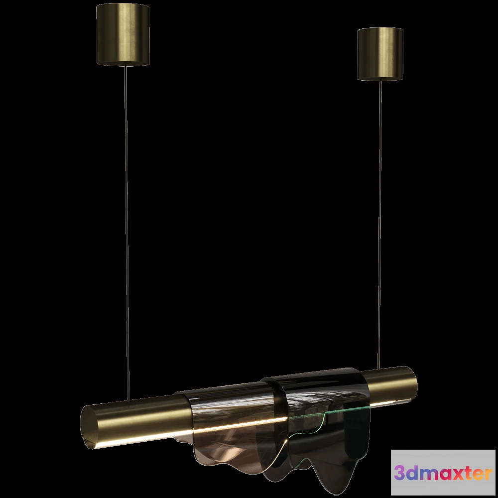 1651026 - Monotropa - Pendnat lamp AVALANCHE medium 2pcs 3D Max