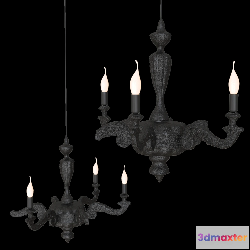 1651034 - Moooi  - Chandelier Smoke 3D Max