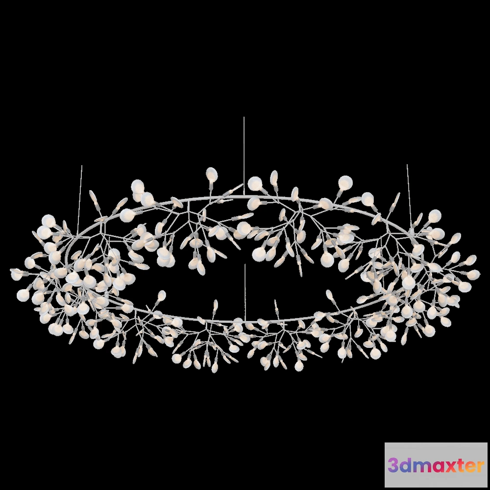 1651036 - Moooi  - Chandelier Heracleum III The Big O 3D Max