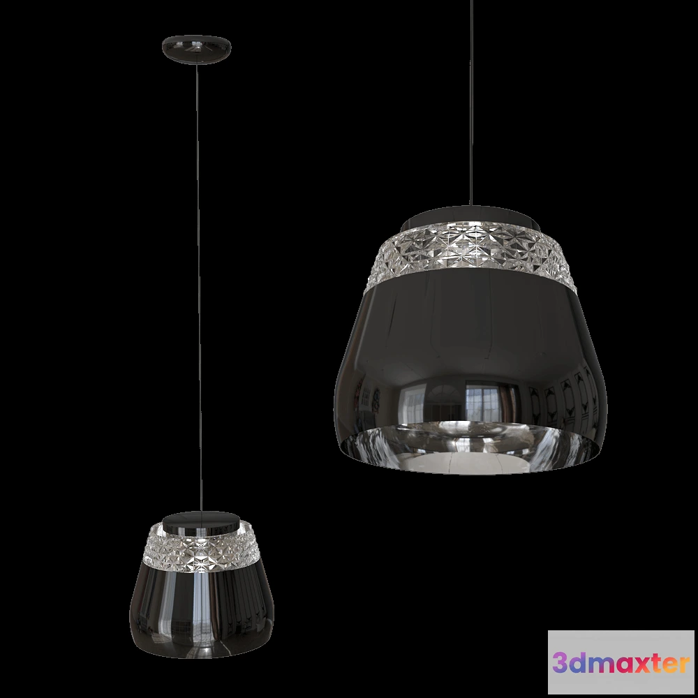 1651056 - Moooi  - Pendant lamp Valentine 3D Max