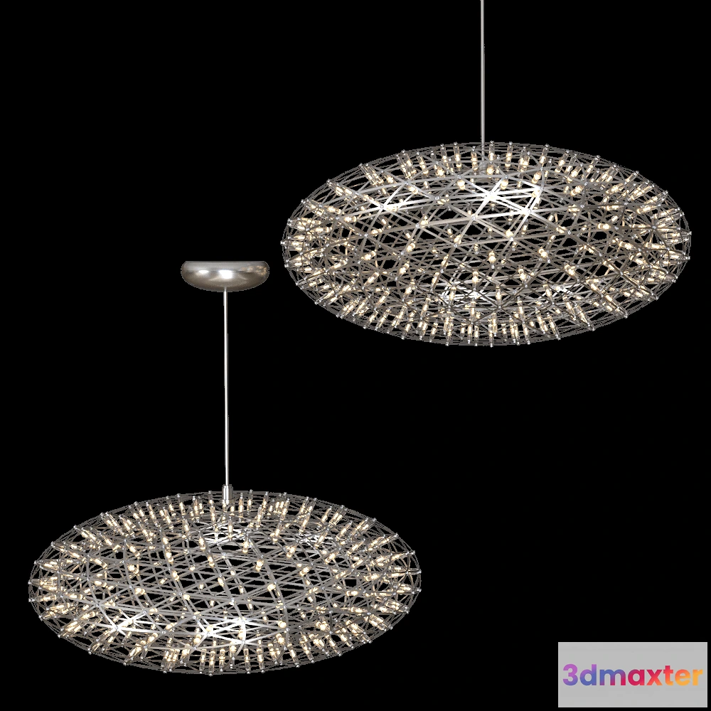 1651060 - Moooi  - Pendant lamp Raimond II Zafu 3D Max