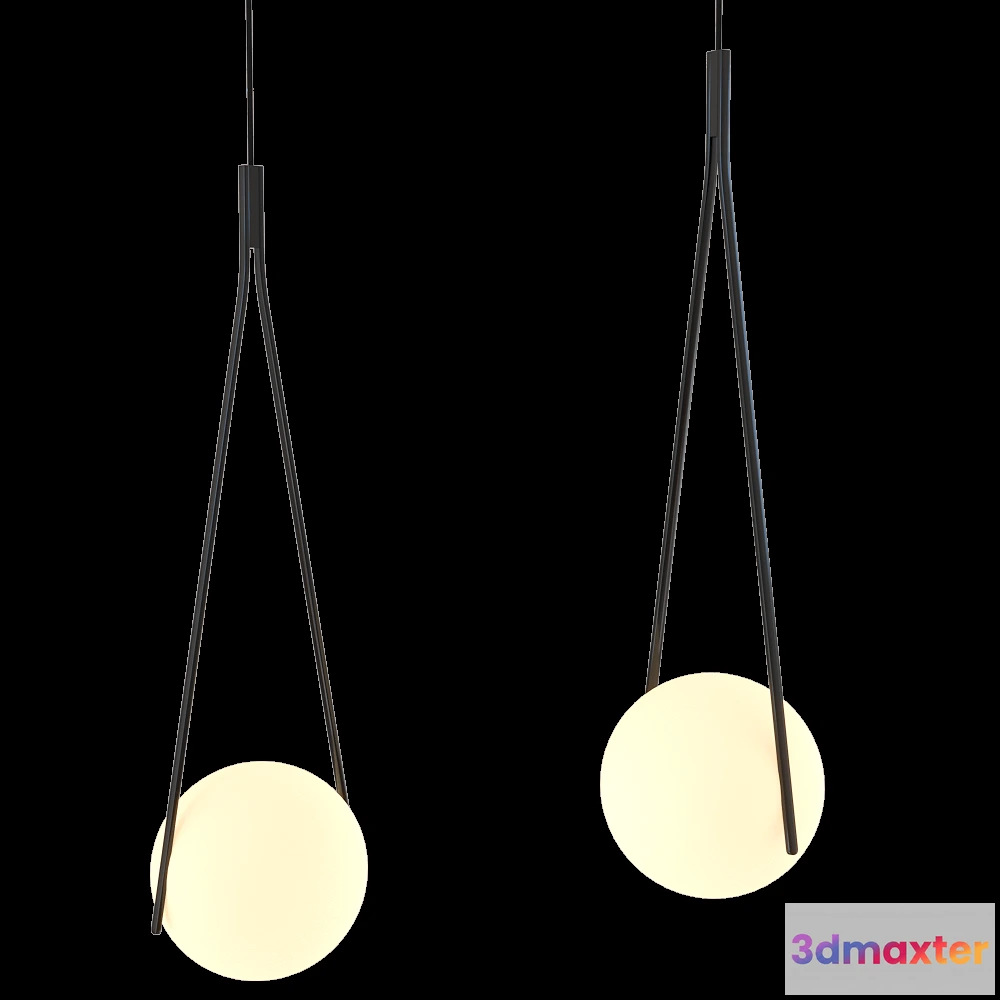 1651078 - Moooi  - Penadnat lamp NomNom 3D Max