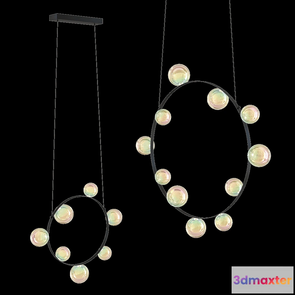 1651084 - Moooi  - Pendant lamp Hubble Bubble 3D Max